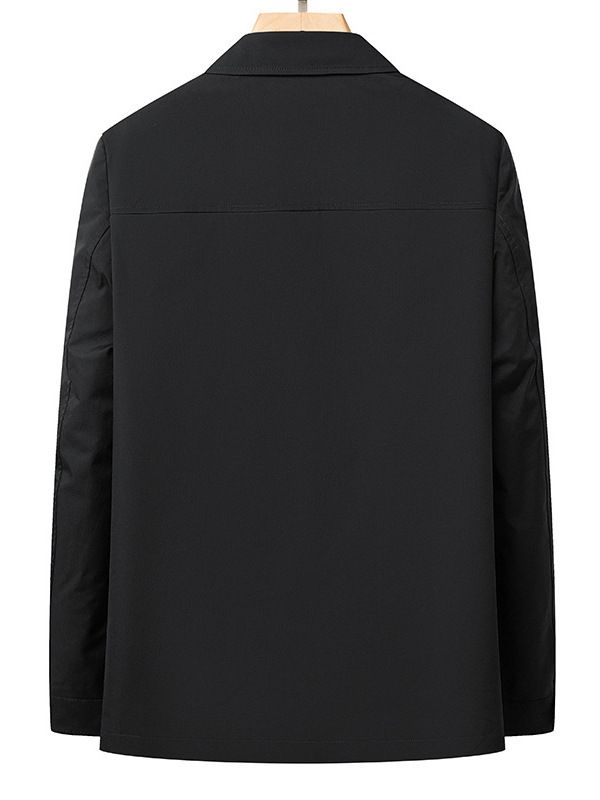 Men Casual Blazers Jacket Men Cashmere Coat British Stylish Vintage Solid Blazer Male Business Slim Fit Double-sided Wool Jacket Coats