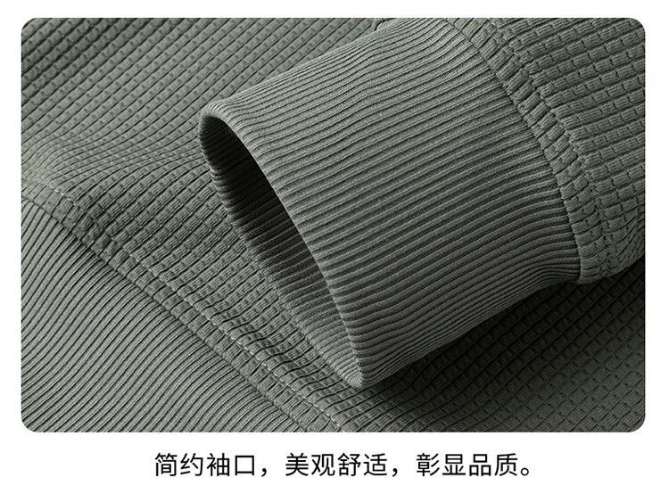 Top Sell Autumn New Round Neck Solid Color Non Pilling Sweater In Stock Casual Fashion Business Man   T-Shirts