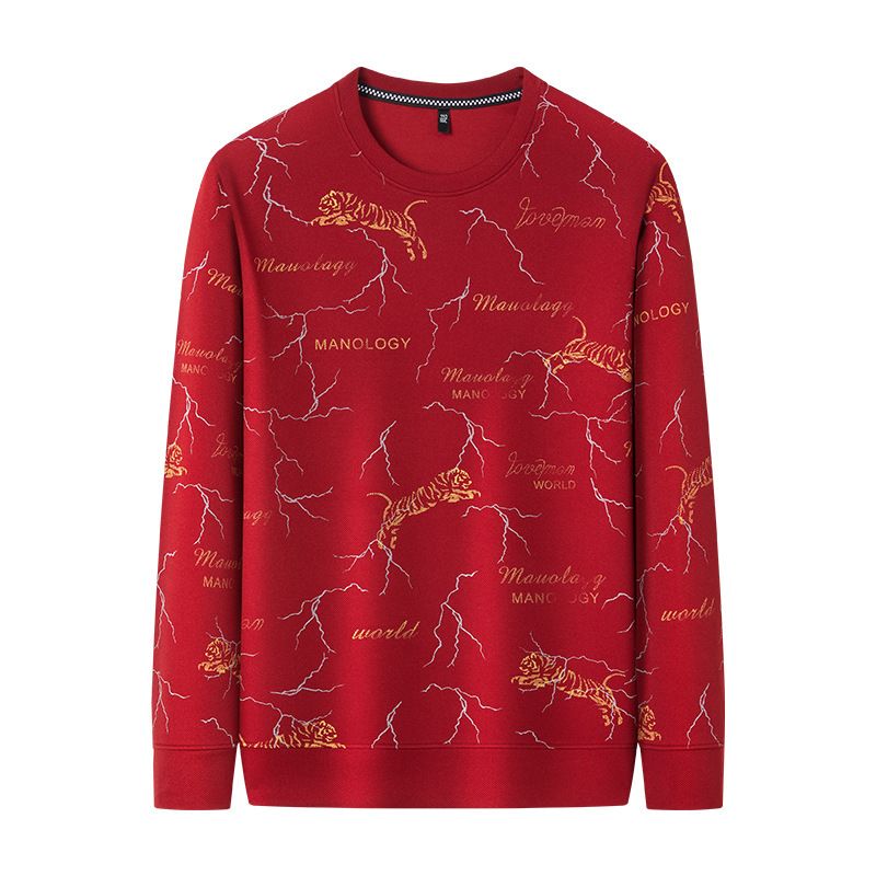 Custom men sweater Jacquard Pattern knit jumpers winter cotton knitwear designer cerw neck knitted sweater men  T-Shirts