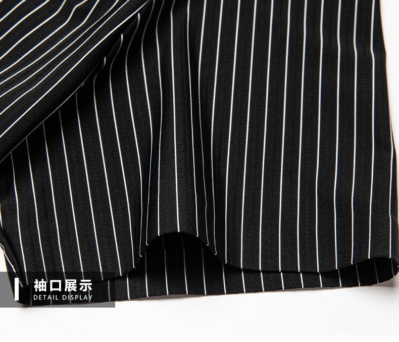 Summer Business Shirt Slim Fit Soft Breathable Loose Casual Striped Short Sleeve Shirt For Men Shirts