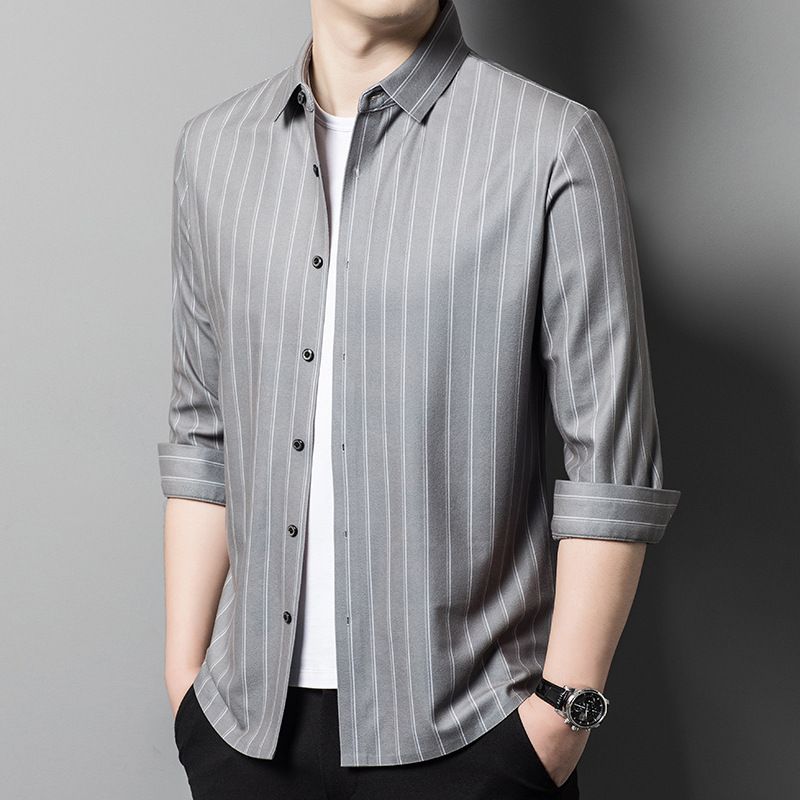 Full Cotton Anti Wrinkle Long Sleeved Shirts, men custom Mens Oxford Textile Shirt/  Shirts