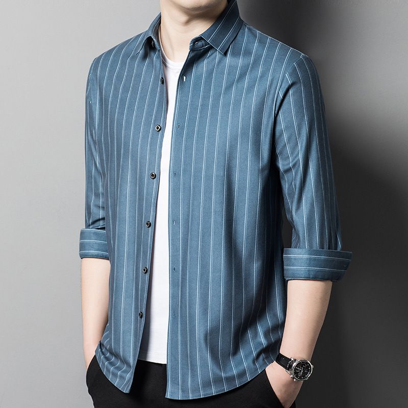 Full Cotton Anti Wrinkle Long Sleeved Shirts, men custom Mens Oxford Textile Shirt/  Shirts