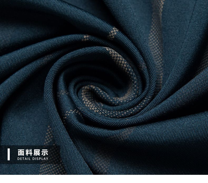 High Quality Shirts Striped Ice Silk Comfortable Slim Fit Breathable Business Slim Fit Men's Shirts