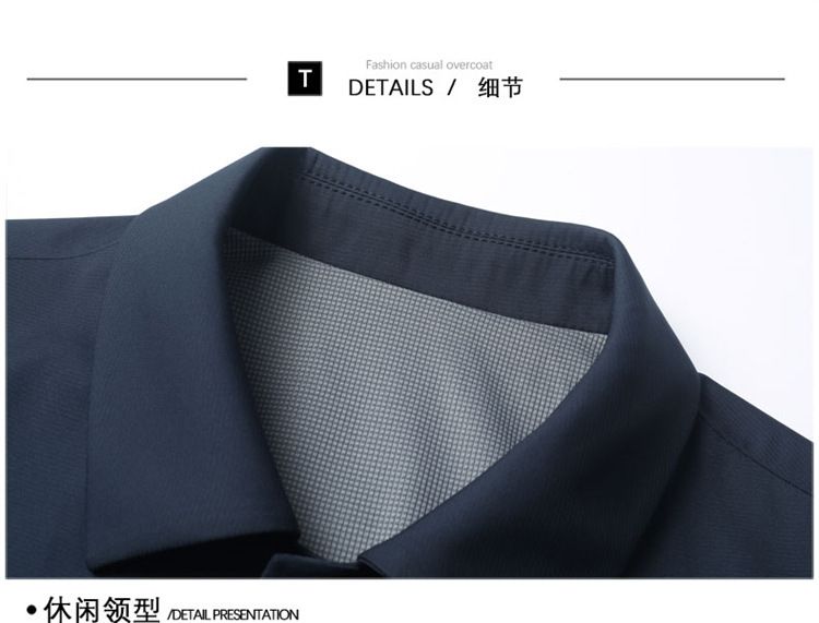 Spring New Jacket Mid-aged Men's Casual Lapel Jacket Solid Color High Quality Luxury Men's Jacket  Coats