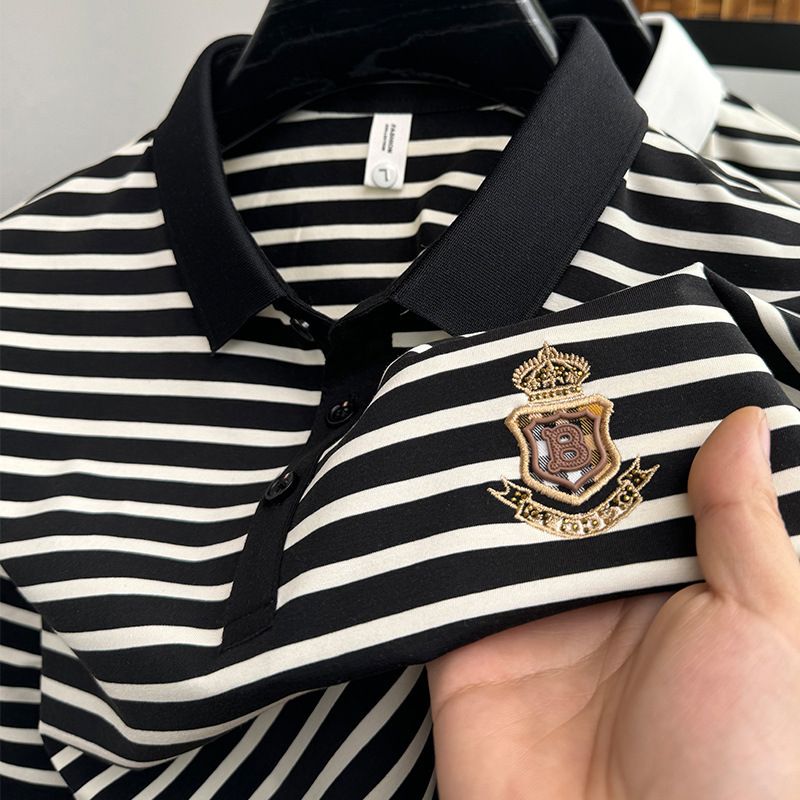 Short Sleeve Men'S Polo Shirts Embroidered Wholesale Casual Golf Polo Shirt Dry Fit  T-Shirts