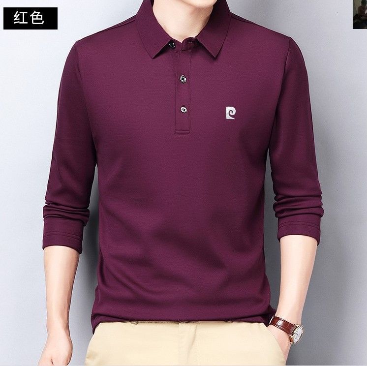 Exclusive Men's Fashion Long Sleeve Polo Shirt Casual Design Cheap Premium Price Wholesale OEM Service Export Oriented Quality T-Shirts