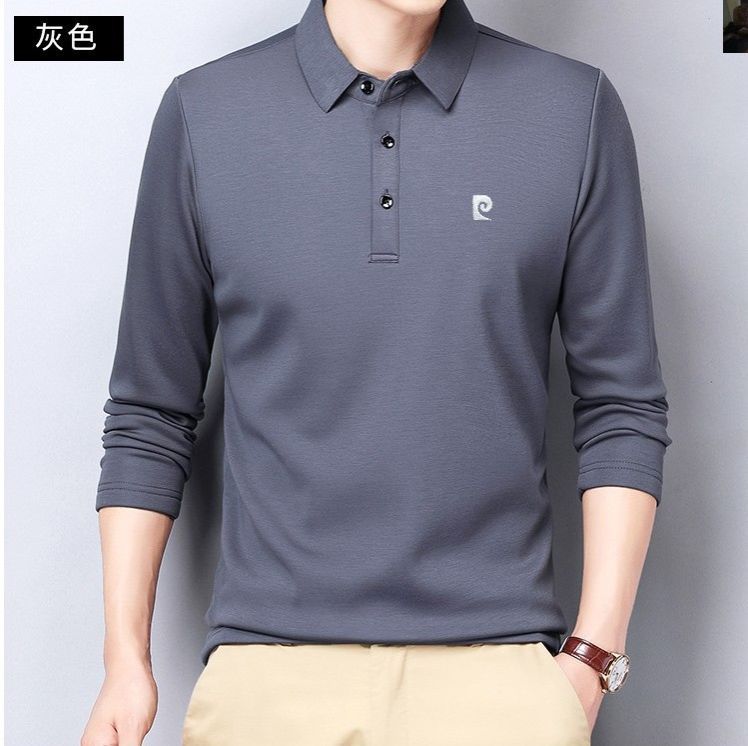 Exclusive Men's Fashion Long Sleeve Polo Shirt Casual Design Cheap Premium Price Wholesale OEM Service Export Oriented Quality T-Shirts