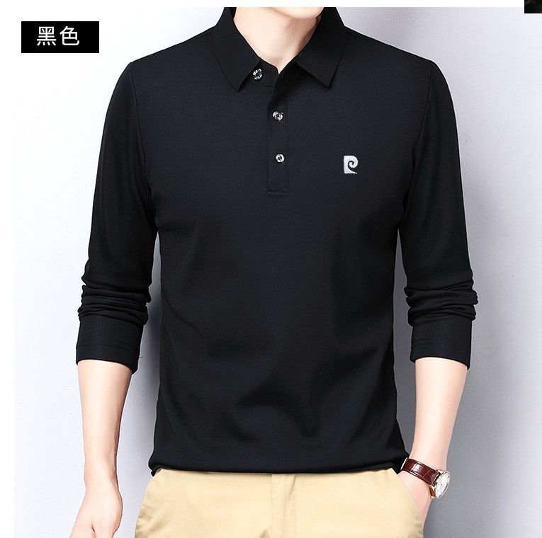 Exclusive Men's Fashion Long Sleeve Polo Shirt Casual Design Cheap Premium Price Wholesale OEM Service Export Oriented Quality T-Shirts