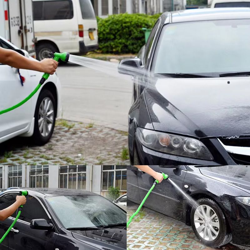 50FT Garden Hose Pipe Water Hose Expandable Magic Hose Watering Equipment High-Pressure Car Wash 7Water Spraying Functions Water Gun hose Gardening Lawn Care