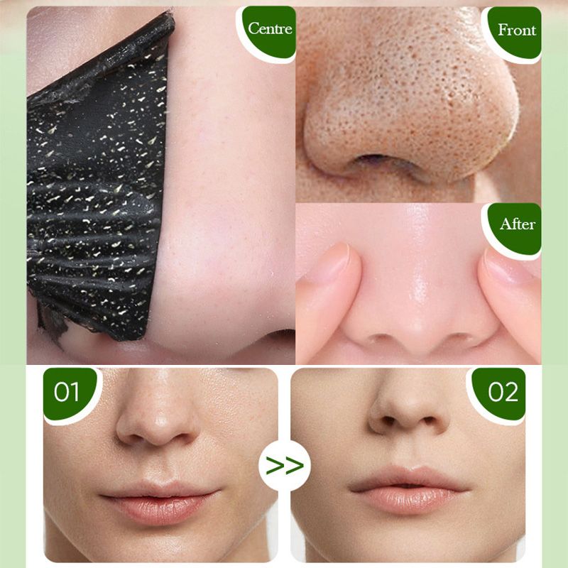100g Bamboo Charcoal Peel-Off Mask Blackheads Remover Deep Cleansing Mask Face Care Smoothing Face Mask Improve Roughness Skin Care