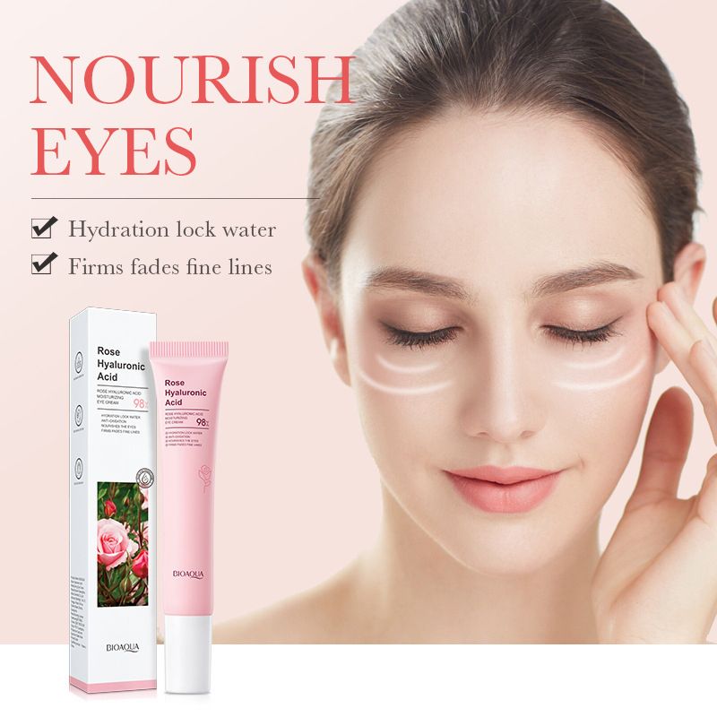 10 Pcs Rose Hyaluronic Acid Cleaning Repair Cleanser Face Toner Hydrating Soothing Tight Face Mask Moisturizing Eye Cream  Anti-Aging Firming Face Care Skin Care Set