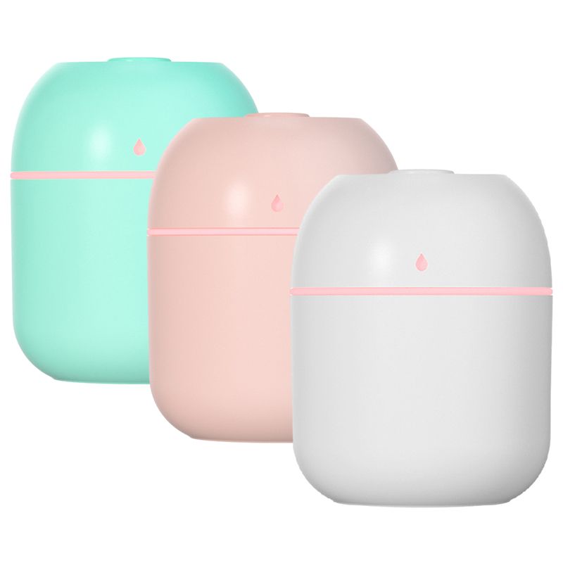 Air Humidifiers With 3Pcs Filters USB Aroma Diffuser Humidifier Sprayer Portable Home Appliance 220ml Electric Humidifier Desktop Home Fragrance Perfumes