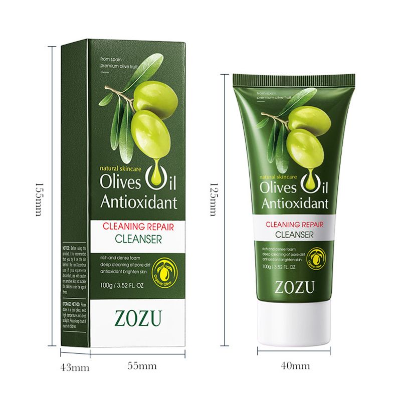 10 Pcs Olives Oil Antioxidant Cleaning Repair Cleanser Face Cleansers Hydrating Soothing Tight Face Mask Face Care Moisturizing Anti-Aging Firming Face Care Skin Care Set