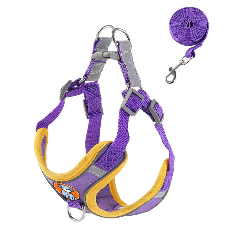 Dog Harness Cat Harness Dogs Leashs Training Soft Mesh Chest Strap Supplies Pet Products