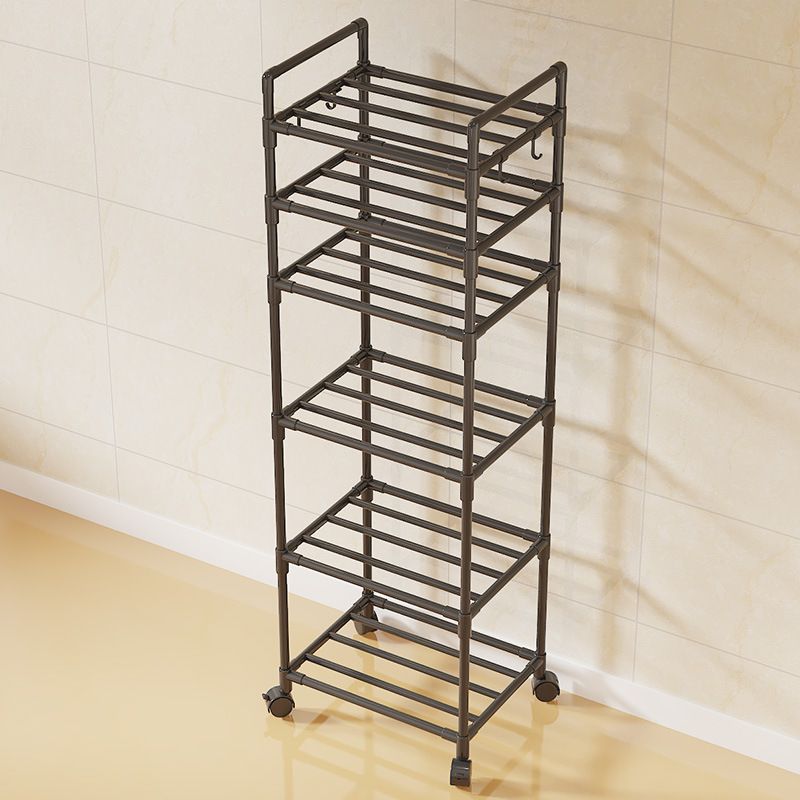 New Multifunctional Kitchen Floor Standing Multi-Tier Storage Rack for Home Microwave Oven Rack Bathroom Storage Rack Kitchen Utensil Rack