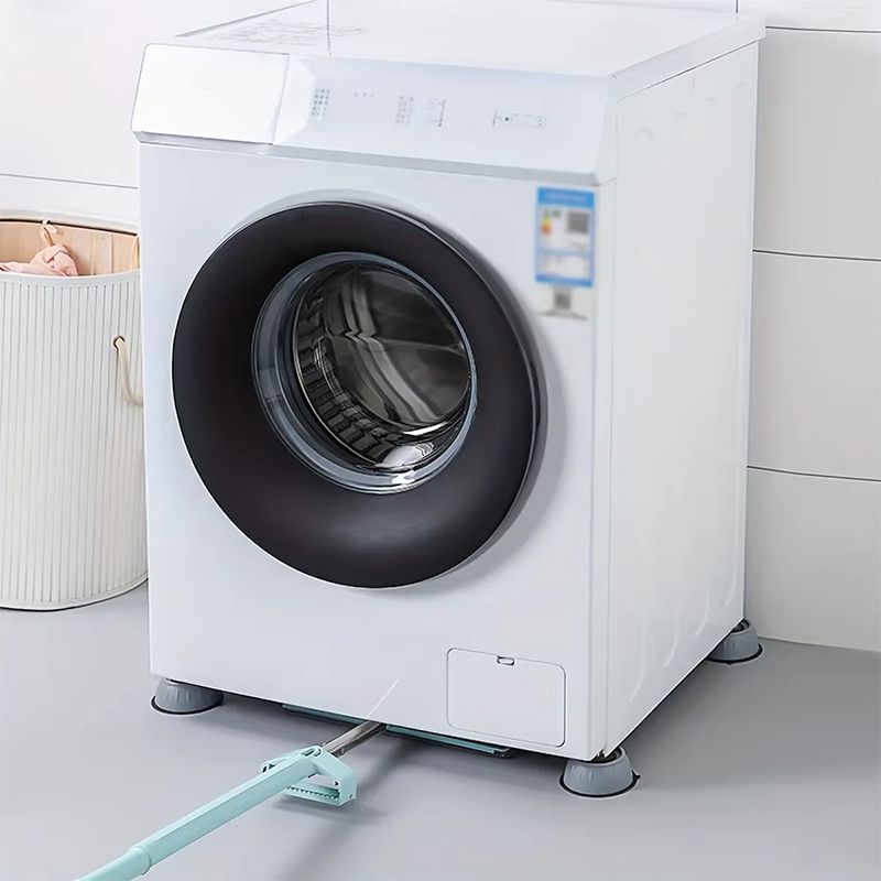 4PCS Anti Vibration Pads for Washing Machine and Dryer Shock and Noise Cancelling Washing Machine Support Prevent Moving Shaking Walking Washing Machine Stabilizer Dryer Feet