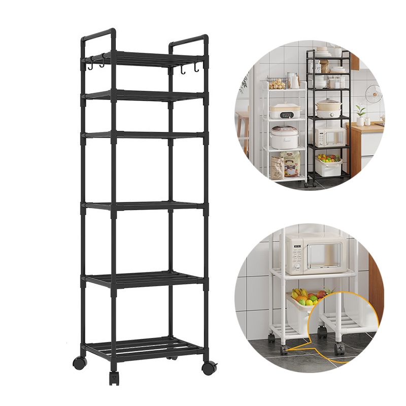 Kicthen Stronge Rack 4/5 Shelf Sturdy Shelving Unit Shelves Garage Storage Shelves for Kitchen Storage Bathroom Storage Rack Kitchen Utensil Rack Pot Racks