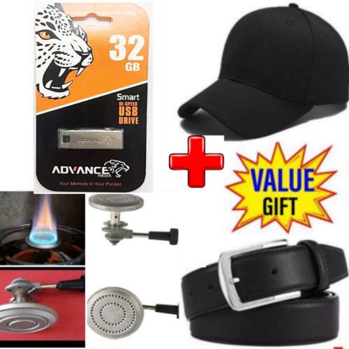 Advance 32 GB Flash Disk Drive + Cap + Non Rust Burner + Belt
