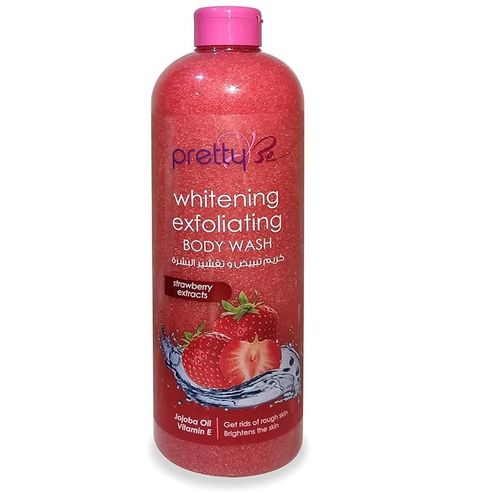 Pretty Be Brightening Exfoliating Body Wash With Strawberry extracts,