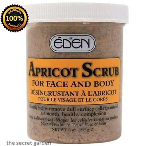 Eden Apricot Scrub For Face & Body For Removing Blackheads & Impurities