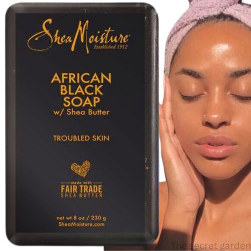 Shea Moisture African Black Soap With Shea Butter