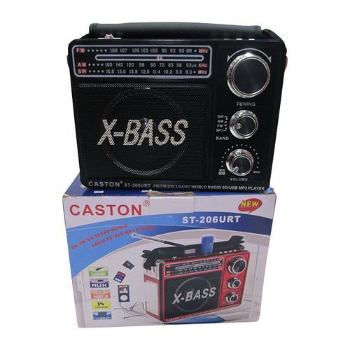 Caston World Receiver Fm Radio With Usb And Mp3 Player