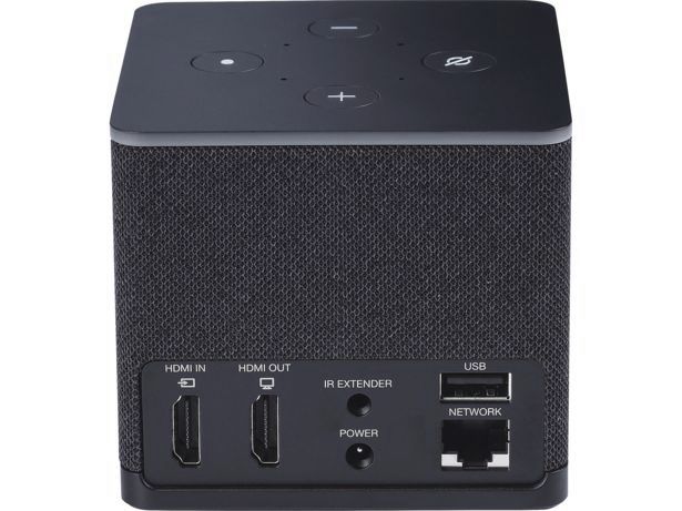 Amazon Fire TV Cube 3rd Generation Hands-free streaming device with Alexa, Wi-Fi 6E, 4K Ultra HD with Dolby Atomos, HDMI, USB and HDMI Ports