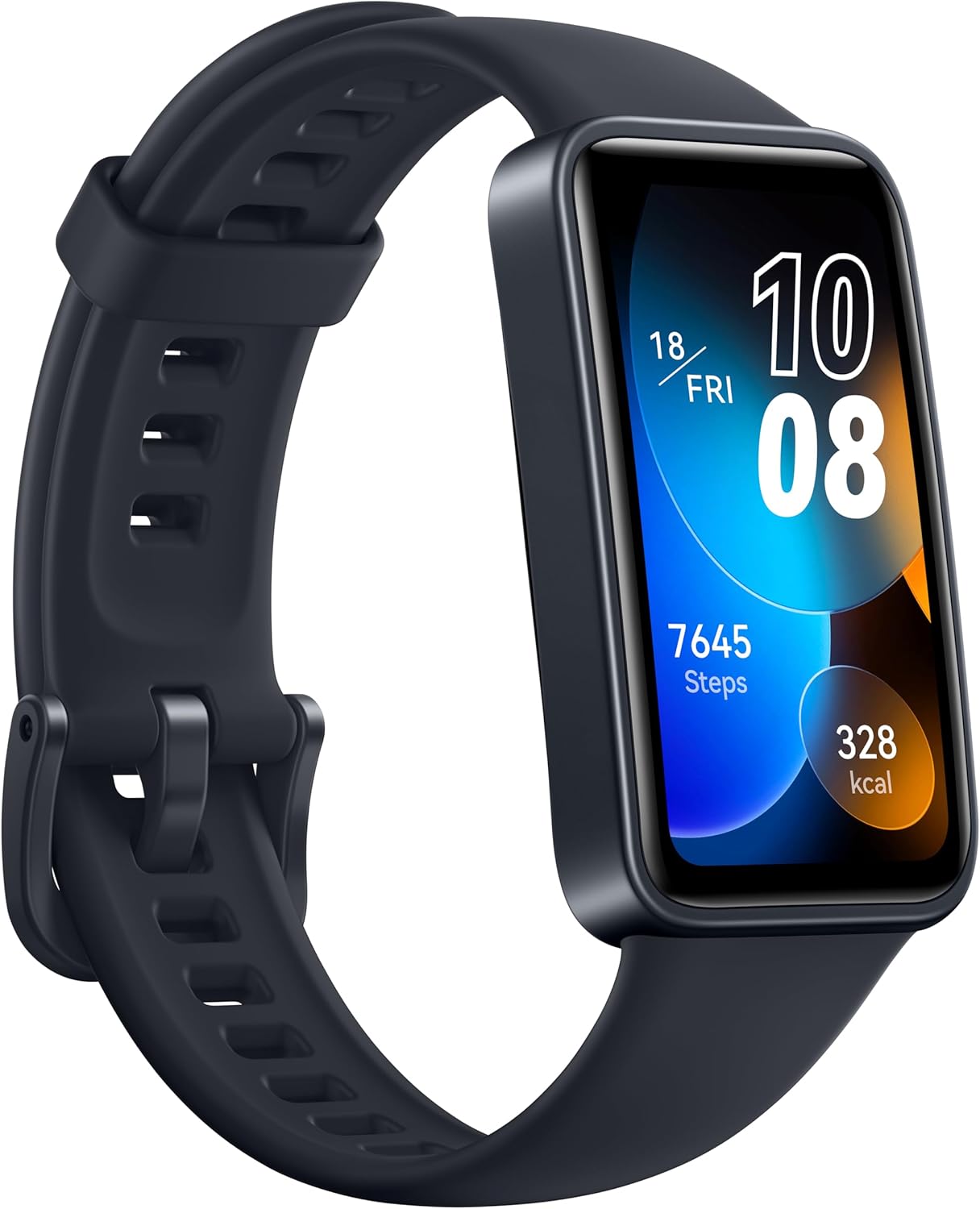HUAWEI Band 8 Smart Watch, Ultra-thin Design, Scientific Sleeping Tracking, 2-week battery life, Compatible with Android & iOS, 24/7 Health Management, Black