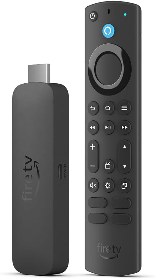 Amazon Fire TV Stick 4K Max (2nd Generation) streaming device 16GB supports Wi-Fi 6E with Dolby Atmos and Dobly Vision