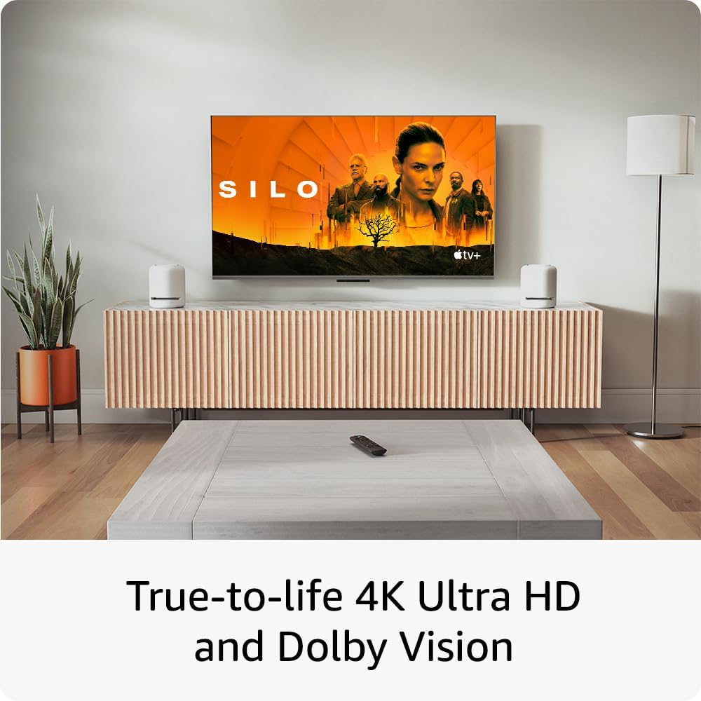 Amazon Fire TV Stick 4K Max (2nd Generation) streaming device 16GB supports Wi-Fi 6E with Dolby Atmos and Dobly Vision