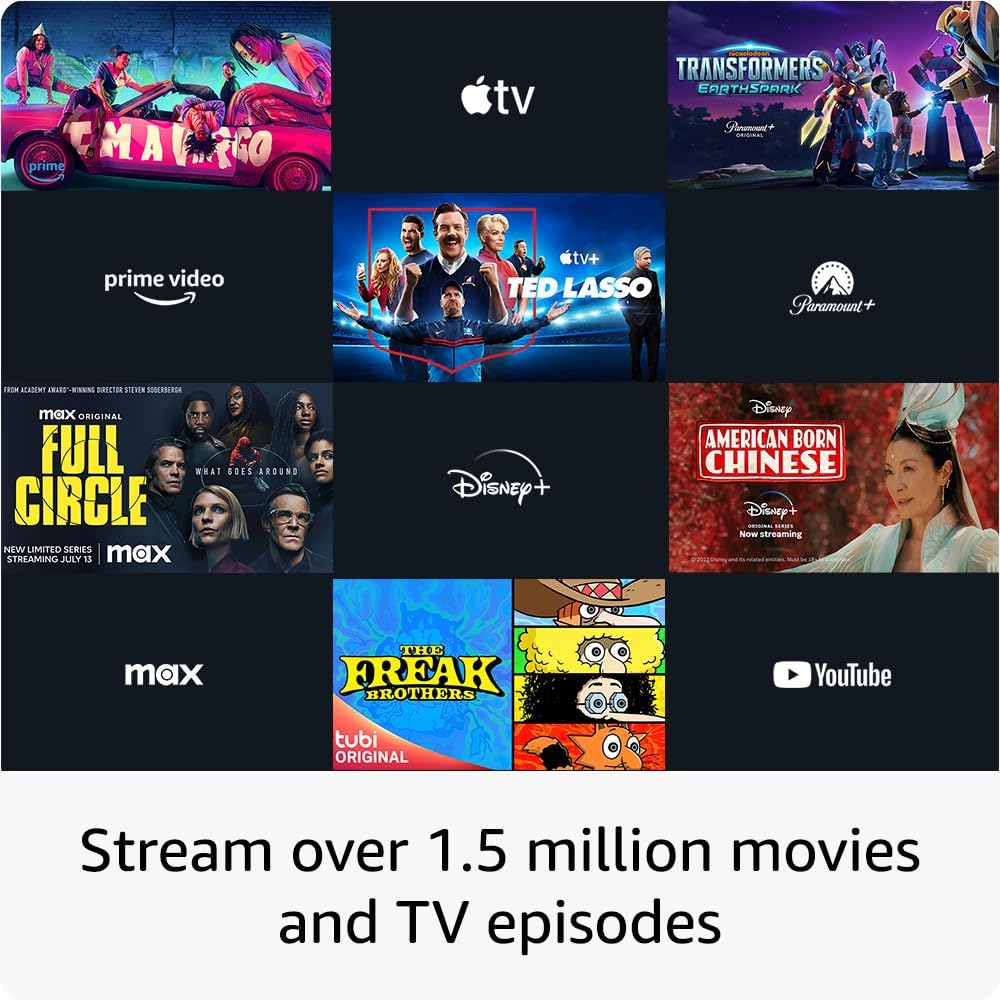 Amazon Fire TV Stick 4K Max (2nd Generation) streaming device 16GB supports Wi-Fi 6E with Dolby Atmos and Dobly Vision