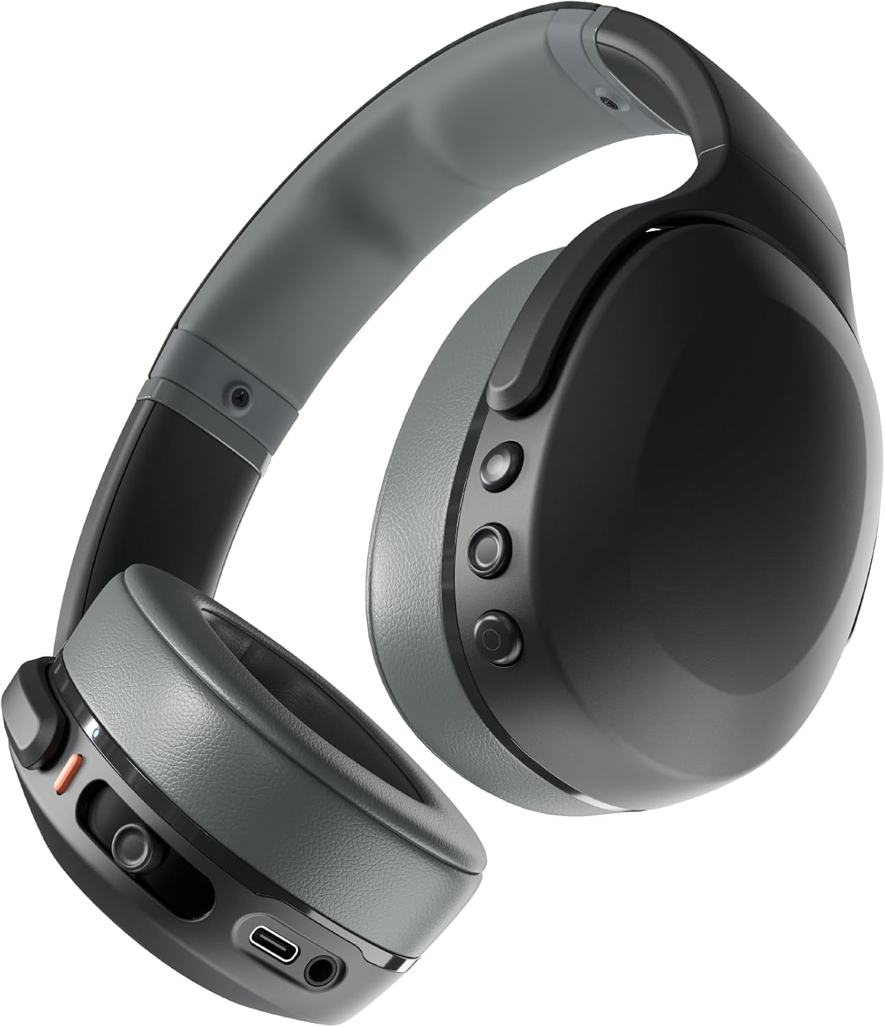 Skullcandy Crusher Evo Over-Ear Wireless Bluetooth Headphones with Sensory Bass, 40 Hr Battery, Microphone, Works with iPhone Android