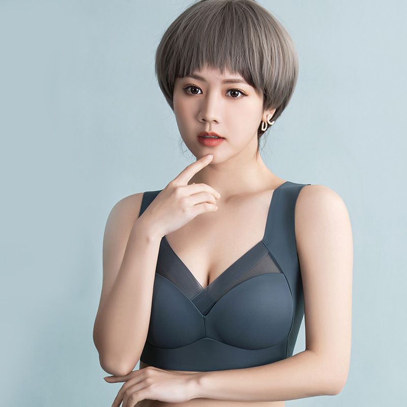 [Kenya Hot Sale] 2PCS Ice Silk Naked-Feel Seamless Bra - Wireless, Cooling & Anti-Sagging Support