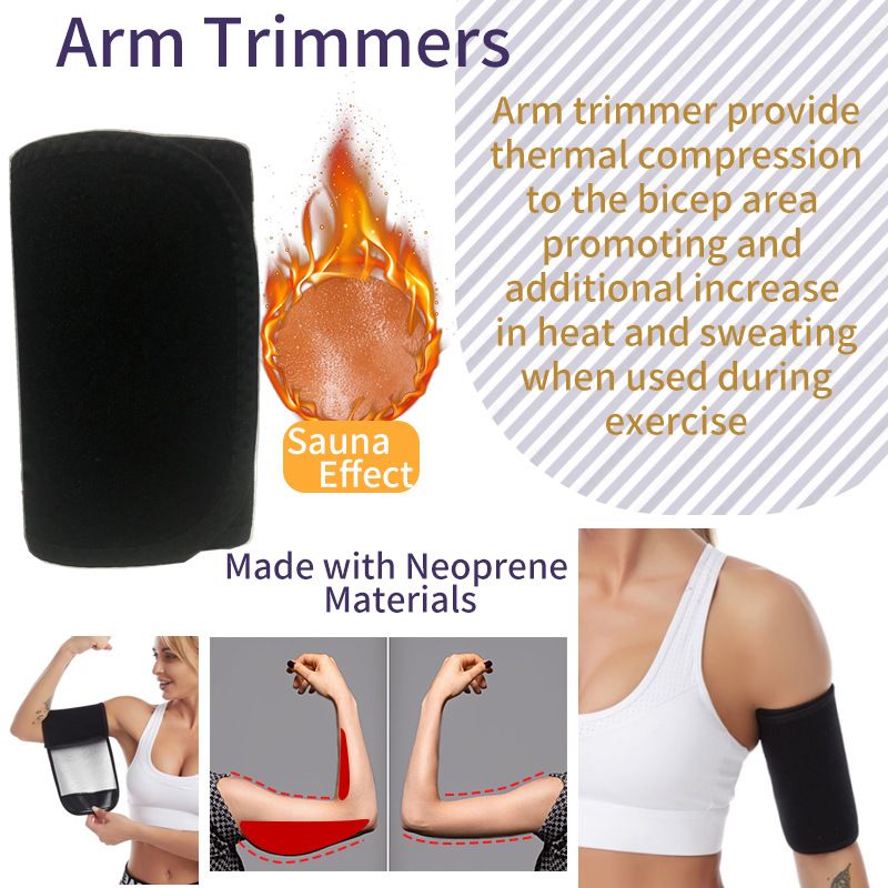 Sauna Arm Sweat Band – Arm Slimmer, Toning Band for Fitness & "Bingo Wing" Reduction,Running / Workout / Fitness,Arm Band