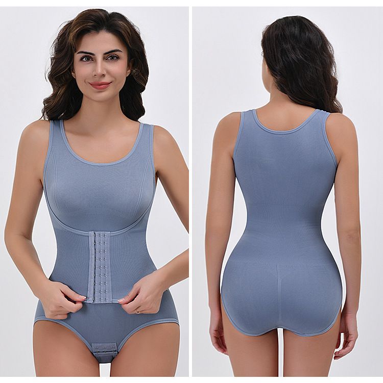 Women's Seamless Full Body Shapewear - Tummy Control Waist Cincher Butt Lifter - Plus Size Bodysuit Shaping Underwear