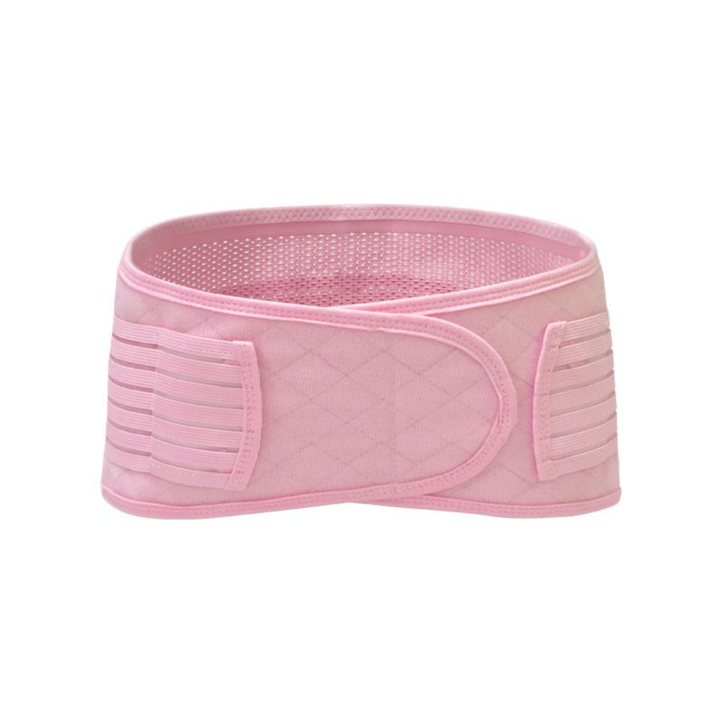 Breathable Postpartum Belly Band & Pelvic Support Set - Adjustable C-Section Recovery Girdle, Waist Trainer & Back Support Shapewear