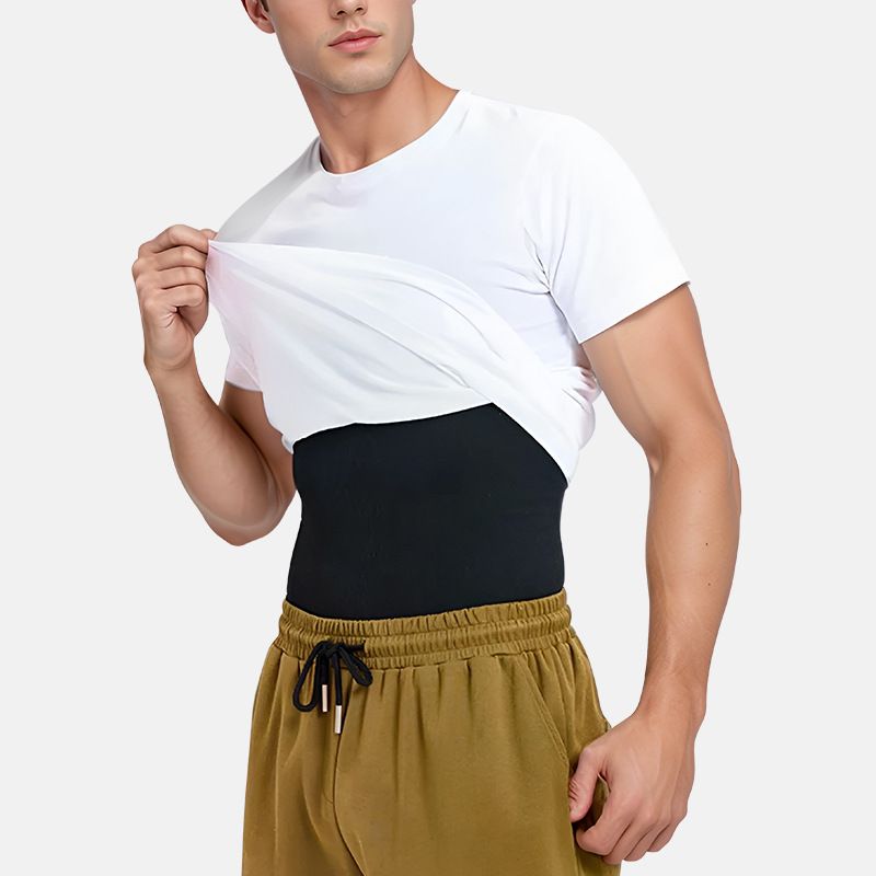 Men's Tummy Control Vest Seamless Breathable Shapewear Tank Top - Lightweight Quick Dry Slimming Body Shaper for Fitness & Daily Wear - Invisible Fit Premium Compression