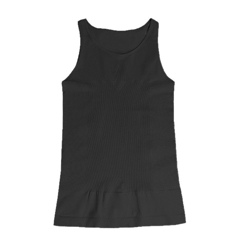 Men's Tummy Control Vest Seamless Breathable Shapewear Tank Top - Lightweight Quick Dry Slimming Body Shaper for Fitness & Daily Wear - Invisible Fit Premium Compression