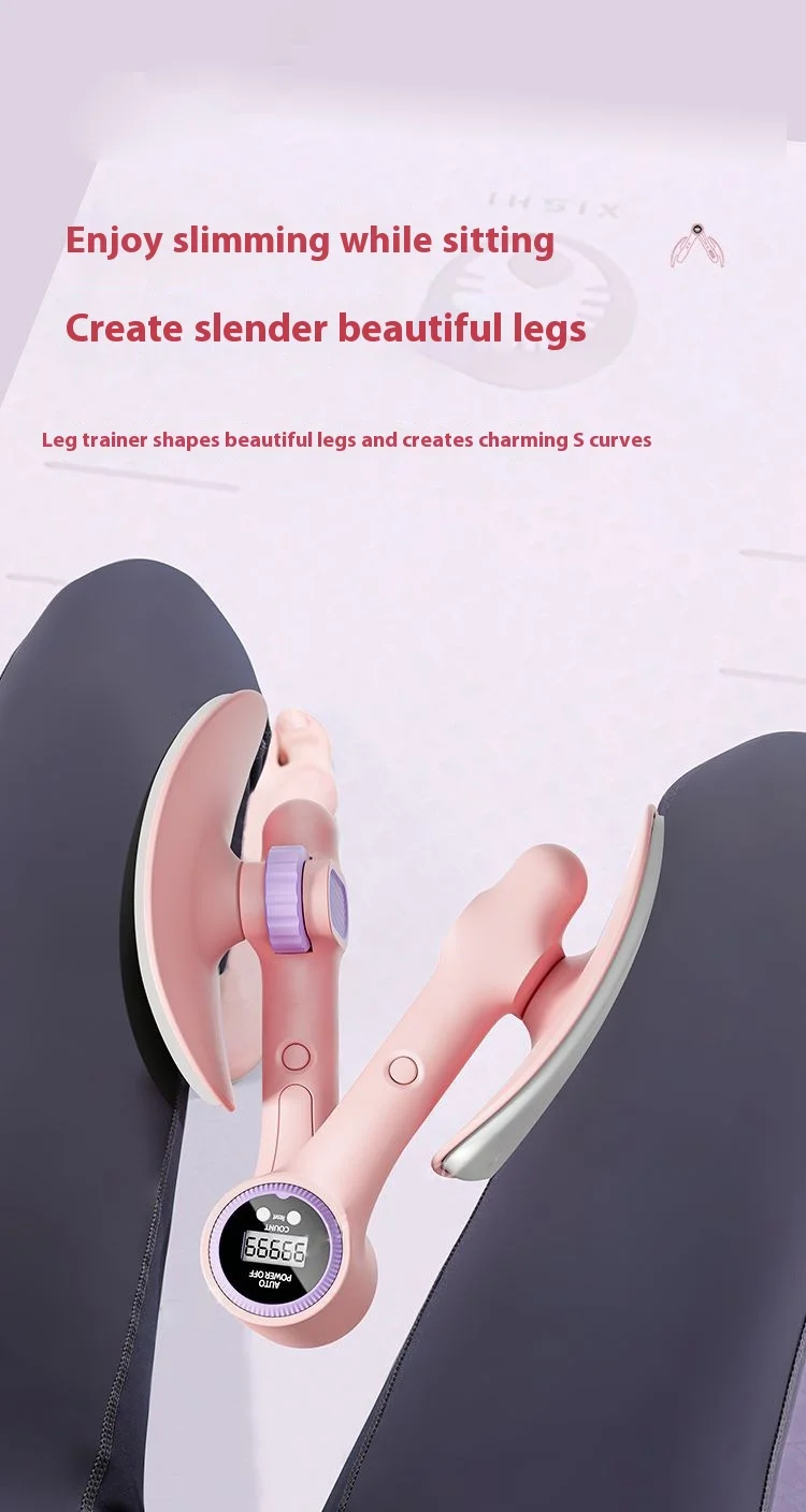[🎁Gift+Digital display] Pelvic Floor Muscle Trainer with Counter Thigh Master Adjustable Leg Exercises Device for Postpartum Recovery,Leg Butt Training,Leg shaping device