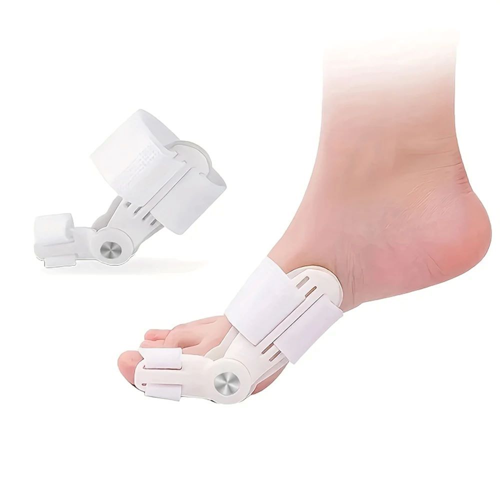 2Pcs Bunion Corrector For Women And Men Big Toe Relief Adjustable Splint Pads Orthopedic Straightener Separator Bunion Corrector Foot Health