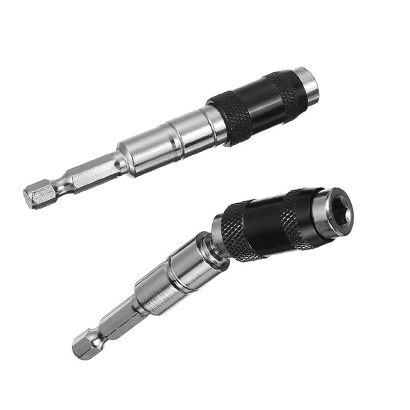 1PCS 1/4 "Hex Magnetic Ring Screwdriver Bits Drill Hand Tools Drill Bit Extension Rod Quick Change Holder Drive Guide Screw Drill Tip