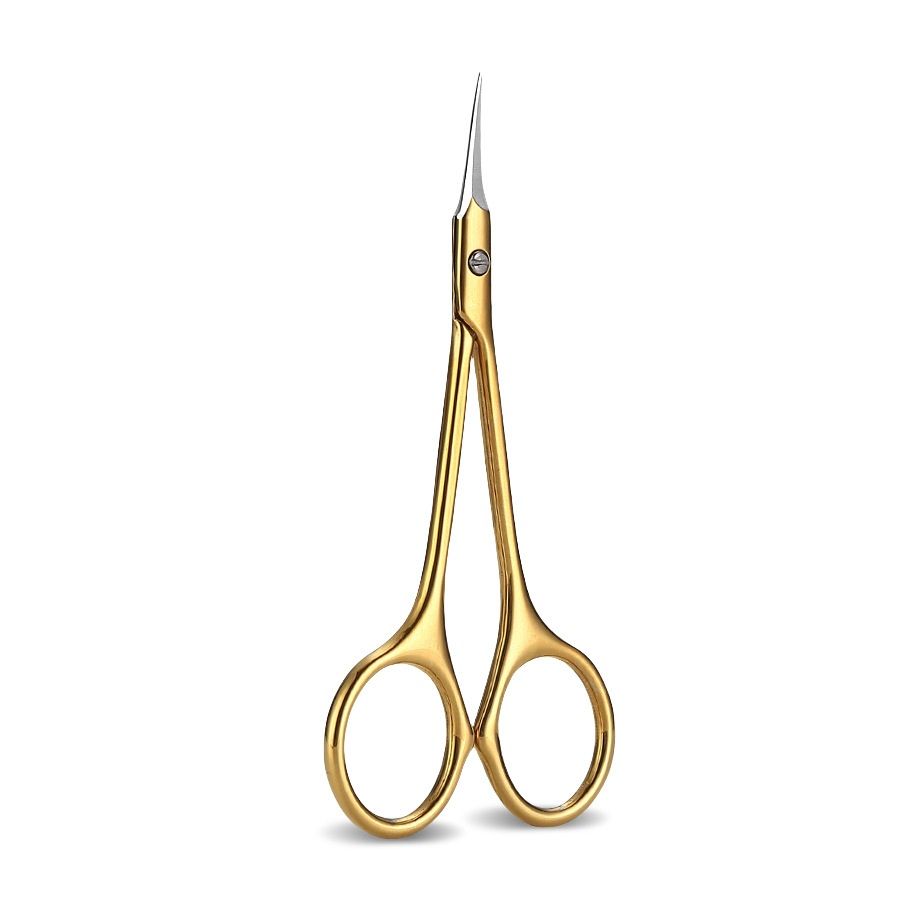 Stainless Steel Cuticle Scissors Dead Skin Remover For Nails Art Clippers Russian Nail Scissors Manicure Curved Tip Scissor