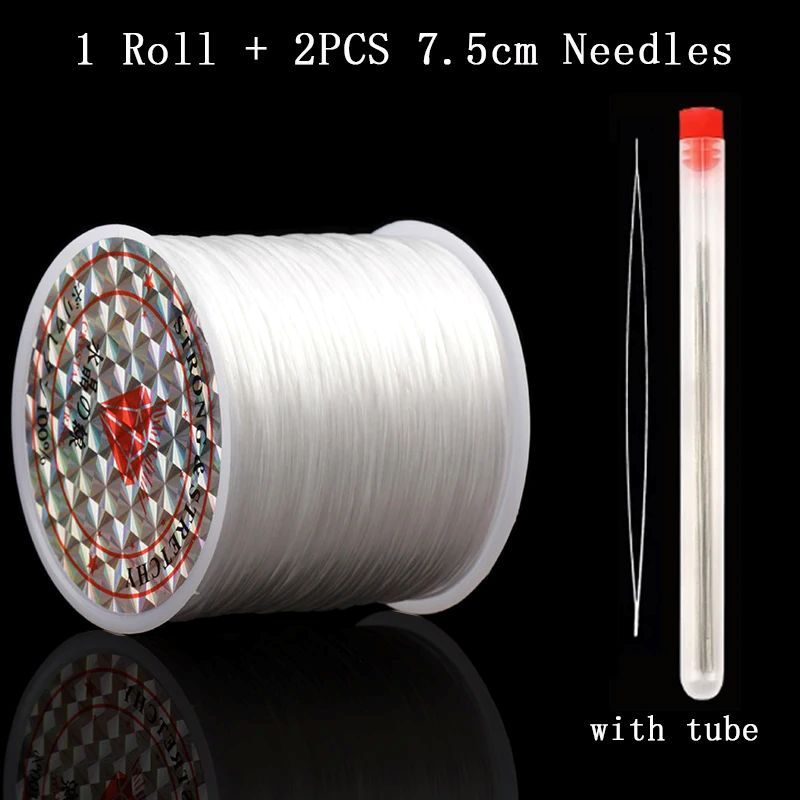 40M 0.8mm Jewelry Thread Stretch Elastic Beads Cord Crystal String Line Thread for Jewelry Making Beading Bracelets DIY Rope
﻿