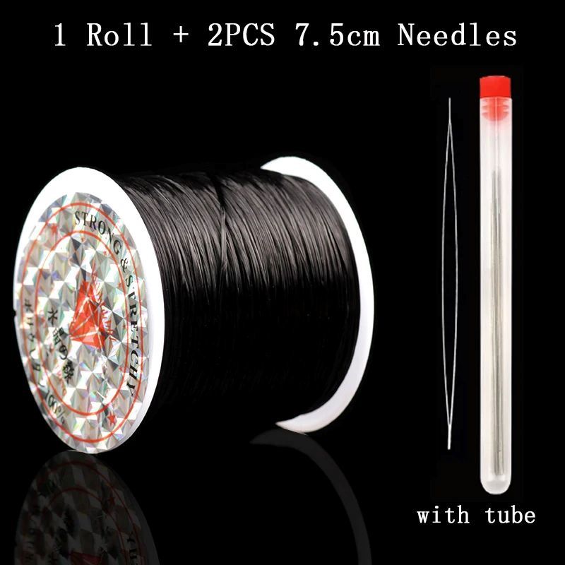 40M 0.8mm Jewelry Thread Stretch Elastic Beads Cord Crystal String Line Thread for Jewelry Making Beading Bracelets DIY Rope
﻿