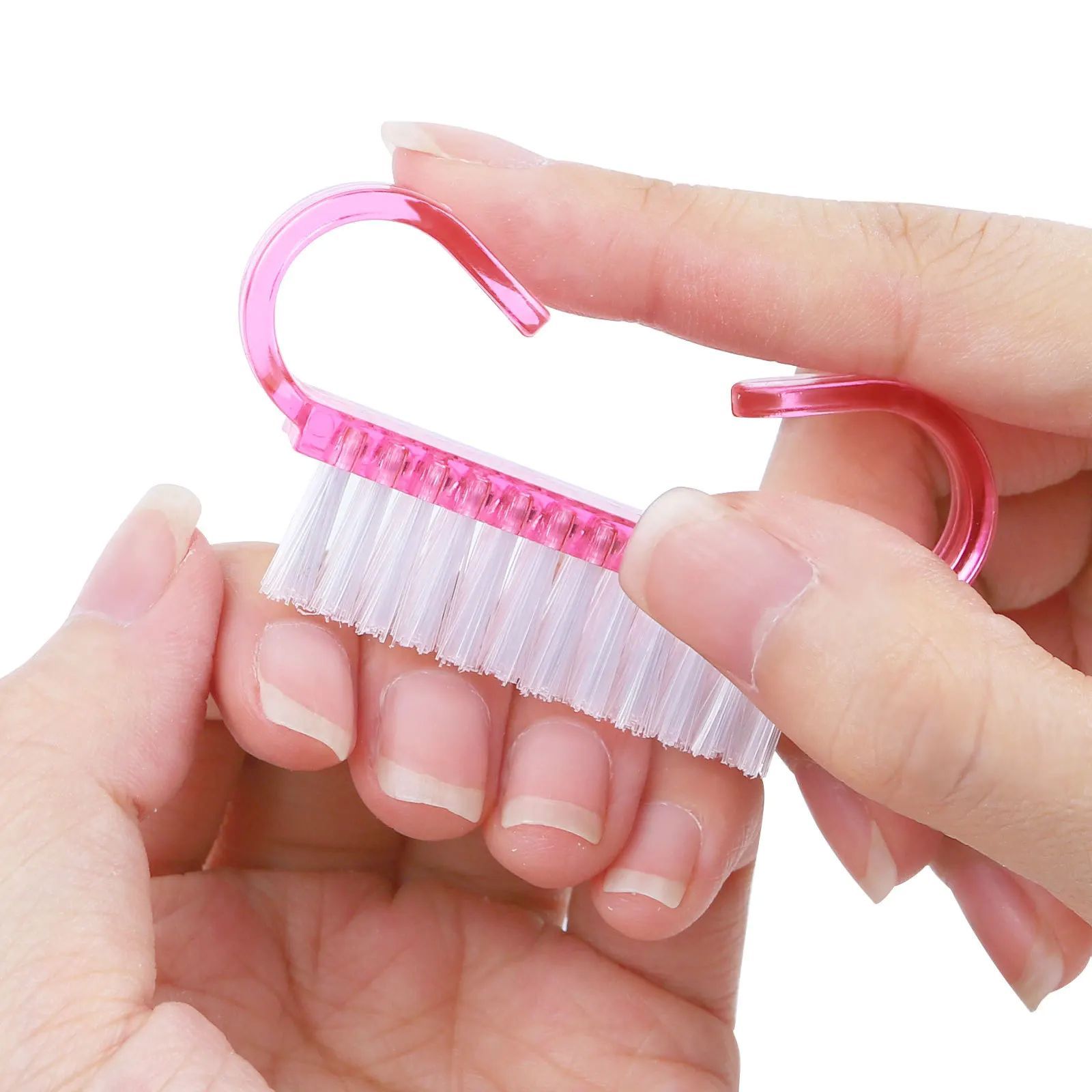 5Pcs Plastic Nail Brushes Mix Color Nail Hand Scrubbing Cleaning Brush Dust Cleaner Nail Art Manicure Soft Remover Tools
﻿