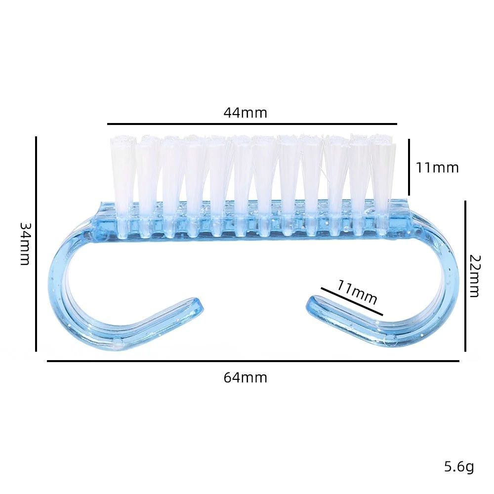 5Pcs Plastic Nail Brushes Mix Color Nail Hand Scrubbing Cleaning Brush Dust Cleaner Nail Art Manicure Soft Remover Tools
﻿