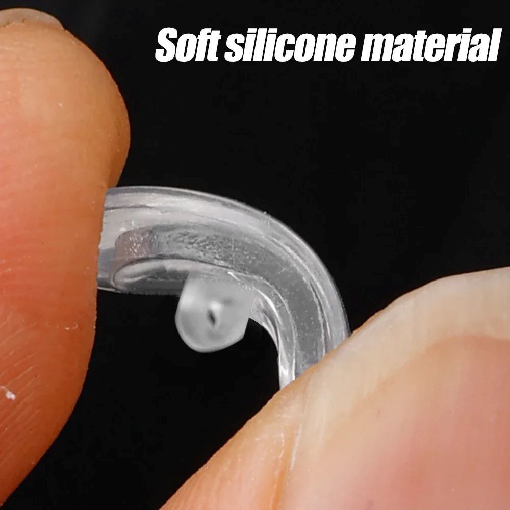 20Pcs/Set Silicone Glasses Nose Pad Airbag Soft Air Non-Slip Air Cushion Boles with Screws Screwdrivers Eyeglasses Accessories