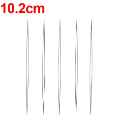 5pcs/set Open Big Eye Beading Needles for Making Necklace Bracelet DIY Stainless Steel Self Threading Bead Tools Jewelry Pins