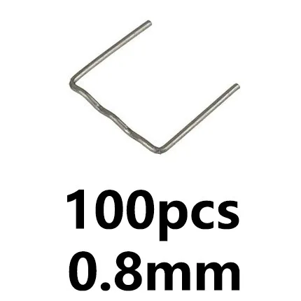100-600Pcs Auto Plastic Repair Welding Nails Car Bumper Repair Welded Stud Precut Wave Nails Machine Welding Hot Stapler