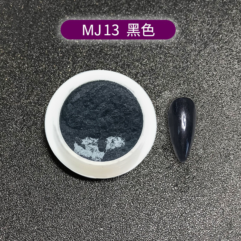 1PCS Nail Mirror Chrome Shimmer Glitter Holographic Colorful Dust Metallic Effect Pigment Powder ForUV Gel Polish Nail Art Decoration